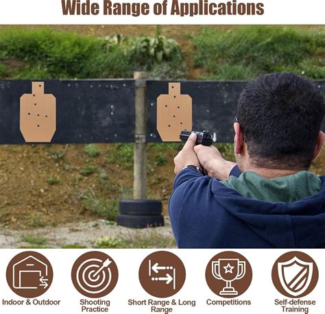 Shooting Targets for USPSA, 30x18in Tactical Cardboard Targets ...