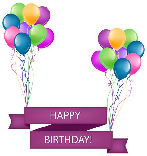 Free Birthday Banner Transparent, Download Free Birthday Banner ...