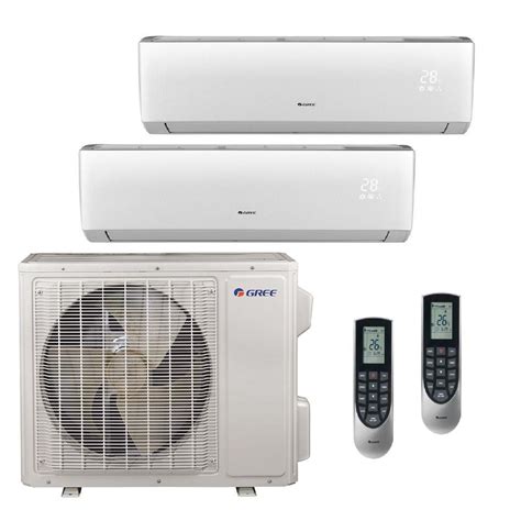 GREE Multi-21 Zone 18,000 BTU 1.5 Ton Ductless Mini Split Air ...