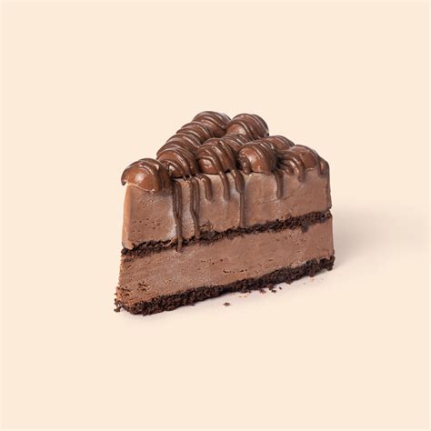 Belgian Chocolate ice Cream cake Slice – papacream.com