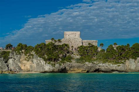 Tulum archeological site ruins from the sea - Enrico Pescantini Travel ...