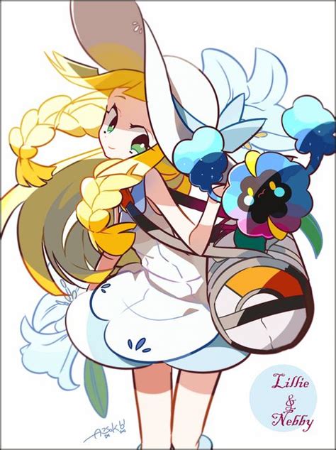 Lillie&Nebby | Pokemon, Pokemon characters, Pokemon art