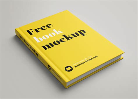 Free Hardcover Book Mockup PSD — Free Mockup World