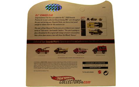 Hot Wheels Red Line Club Rewards The Heavys Race Truck | kkcollectibles ...