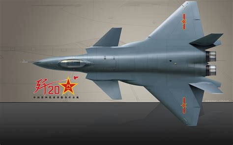 Chinese J-20 Stealth Fighter Obj