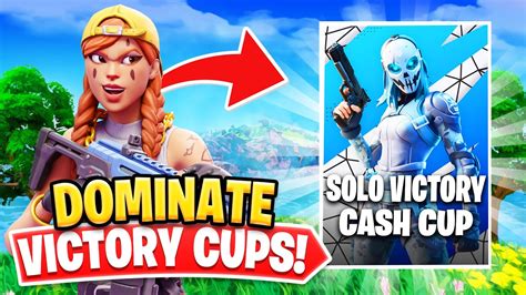 How To Dominate SOLO VICTORY CASH CUPS in Fortnite Chapter 4 ...