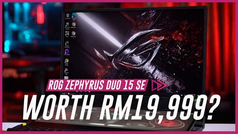 Video: Asus ROG Zephyrus Duo 15 SE Review – Nextrift