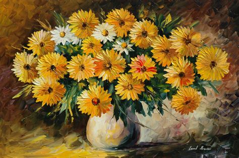 HD Painting Flowers Vase Bouquet HD Pictures Wallpaper | Download Free ...