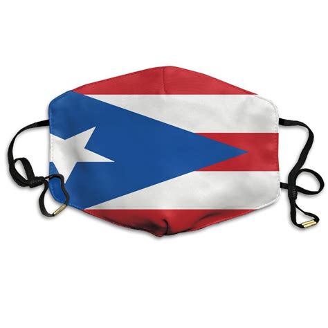 Yyyuskdk The National Flag Of Puerto Rico Fashion Adult Recycling Mouth ...