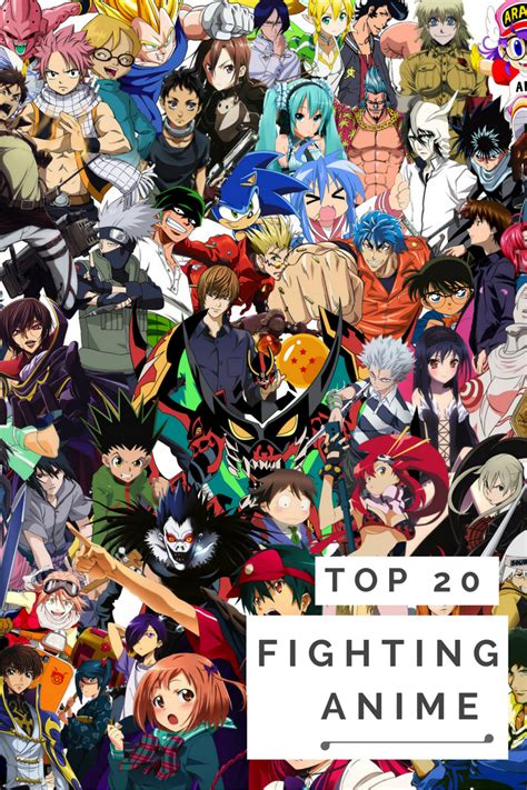 Top 20 Fighting Anime — ANIME Impulse