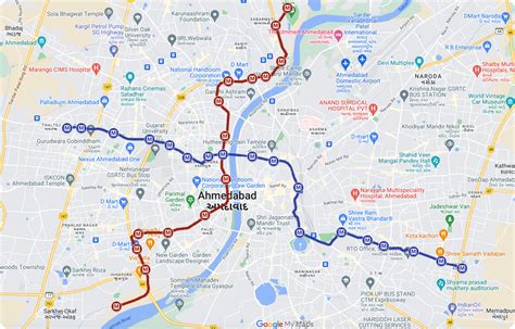 Exploring the Ahmedabad Metro Route for Efficient City Travel