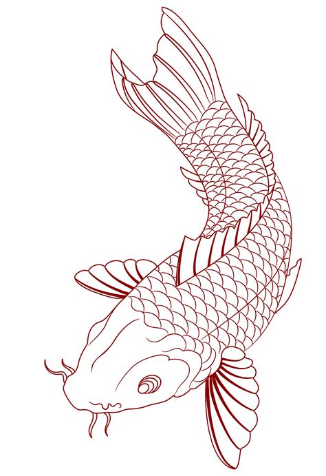 Pin by Erna Wati on Art | Koi fish drawing, Koi art, Fish drawings