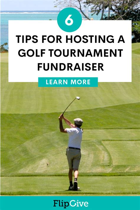 6 Tips For How To Host A Golf Tournament Fundraiser | Golf tournament ...