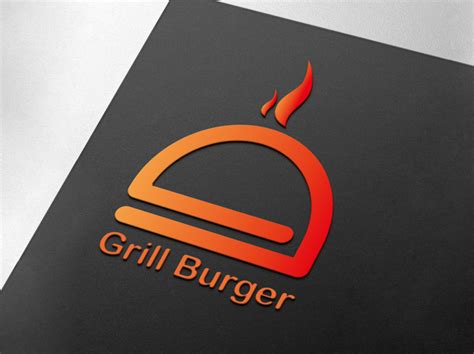 Grill Burger fastfood logo by Mona Korani on Dribbble