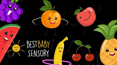 Best Baby Sensory | Funky Fruit Mix | Fun Dance Video with Upbeat music ...