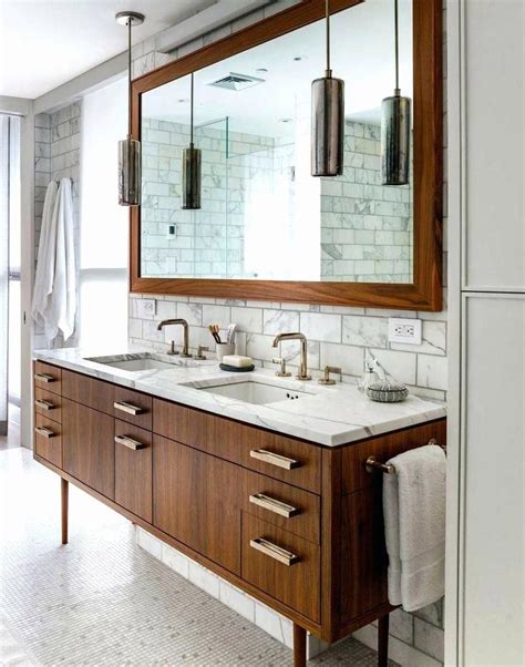 Mid Century Modern Bathroom Vanity - SWEETYHOMEE