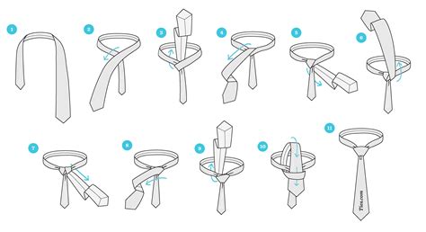 How To Tie A Double Windsor Knot | Ties.com | Windsor knot, Double ...