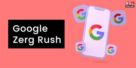 Zerg Rush - How To Play This Game On Google? | Rslonline