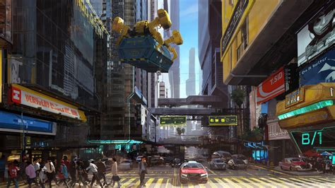 Here's some beautiful new Cyberpunk 2077 concept art | PC Gamer