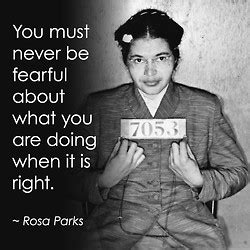 Rosa Parks Quotes On Courage. QuotesGram