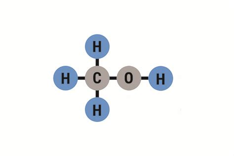 Structural Formula Of Methanol