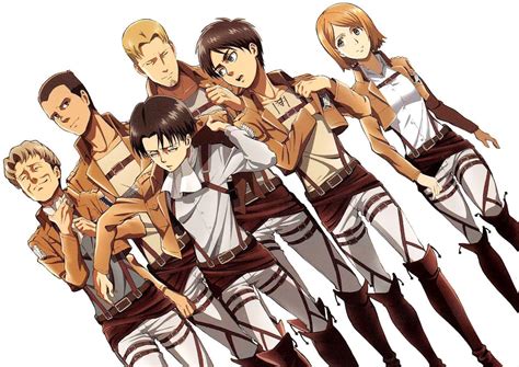 Attack On Titan Characters Wallpapers - Top Free Attack On Titan ...