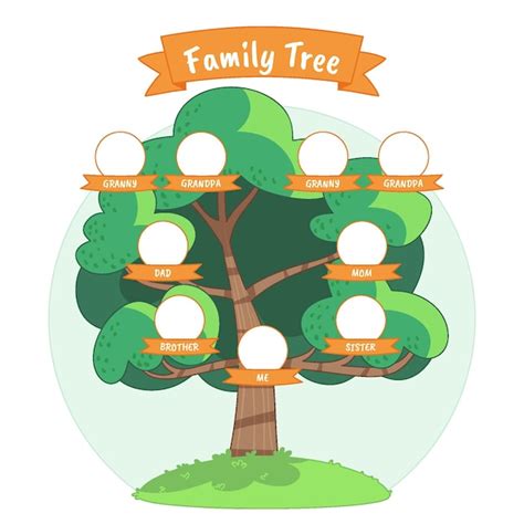 Free Family Tree Clipart Templates