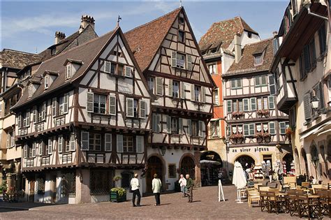 Half timbered houses in Colmar - a photo on Flickriver