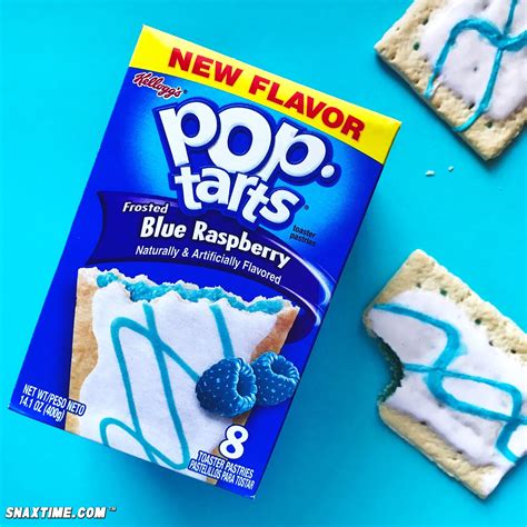 Frosted Blue Raspberry Pop-Tarts: RAD NEW FLAVOR! – Snaxtime