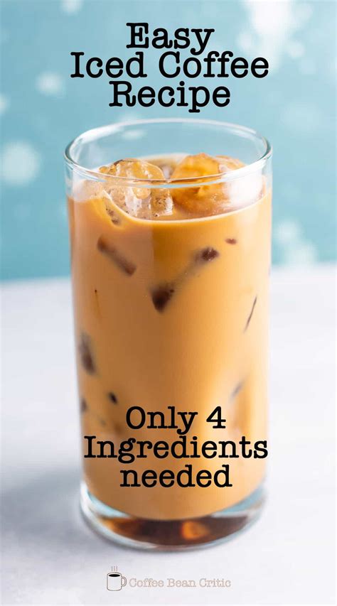 Iced Coffee Recipe | Cold coffee recipes, Iced coffee recipe easy, Ice ...