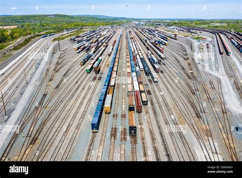 Selkirk Yard, Selkirk, NY, USA Stock Photo - Alamy