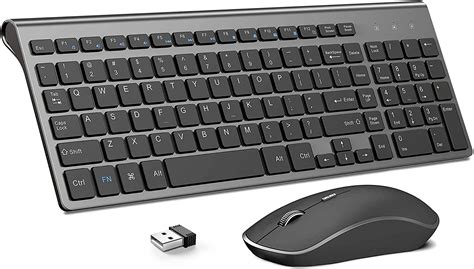 Buy Wireless Keyboard and Mouse,J JOYACCESS 2.4G Ergonomic and Slim ...