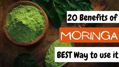 20 Moringa Powder Benefits AND How To Use It - YouTube