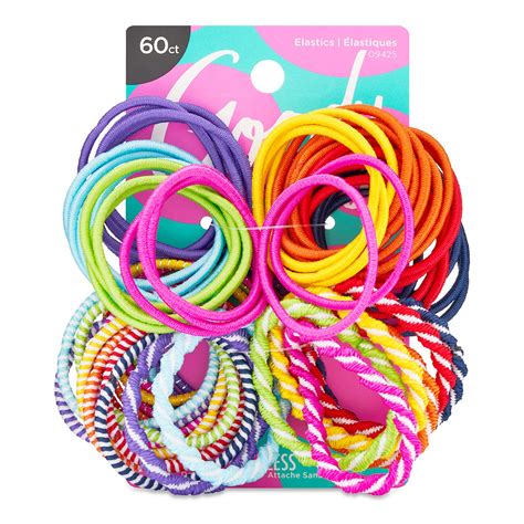 Buy Goody Kids Ouchless Elastic Hair Ties – 2 Color Options Brights or ...