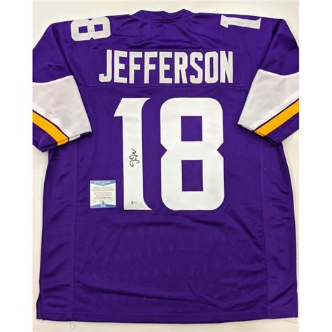 Justin Jefferson Signed Jersey (Beckett COA) | Pristine Auction