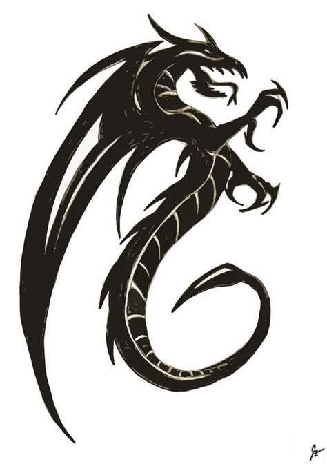 Dragon Drawing Easy | Free download on ClipArtMag