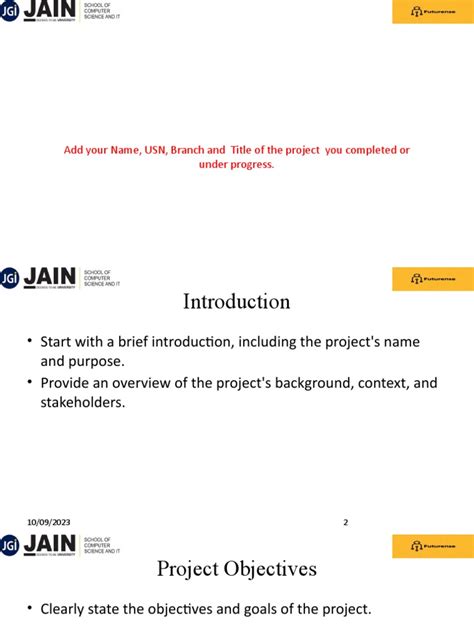 Project Review Presentation Template | PDF