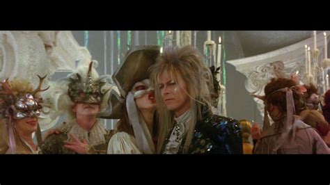 David Bowie and Jennifer Connelly's 'Labyrinth' Masquerade Ball Scene ...