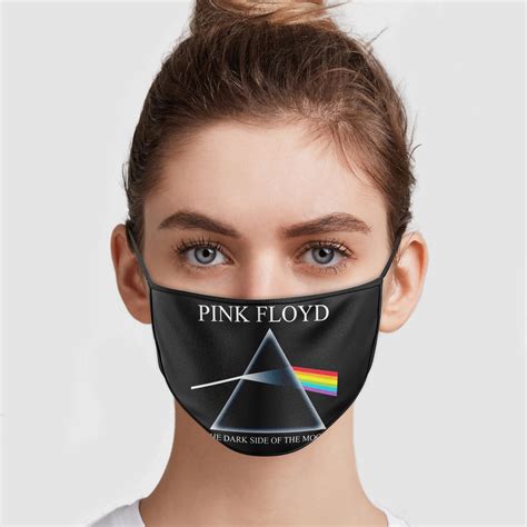 Pink Floyd - Dark Side Of The Moon Cloth Face Mask | Allbluetees.com