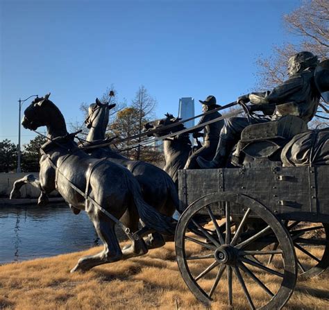 Oklahoma Centennial Land Run Monument | It's A Joyous Journey