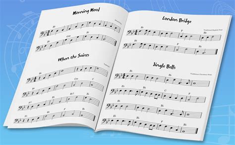 Amazon.com: Trombone Easy Sheet Music for Kids I 101 Popular Songs with ...