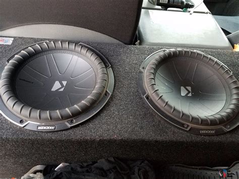 2 Kicker Comp Q 12" subwoofers and box Photo #1381568 - Canuck Audio Mart