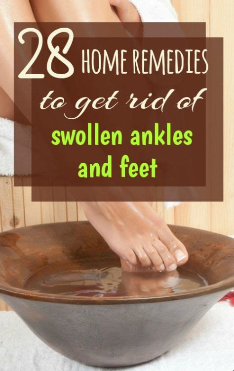 28 Home Remedies For Feet And Ankle Swelling | Foot and ankle swelling ...