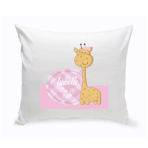 Personalized Baby Nursery Throw Pillow - Famous Favors