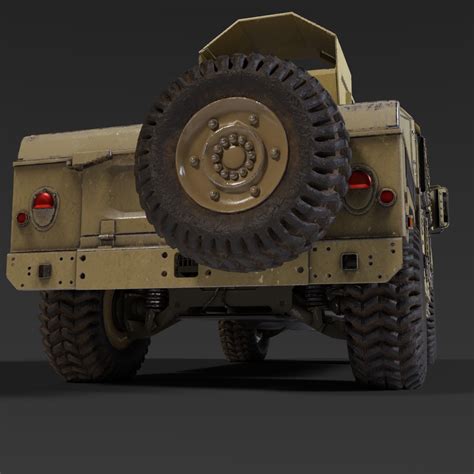 Humvee Interior 3D Model - TurboSquid 1416851