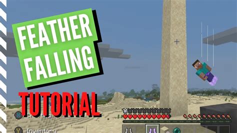 Minecraft FEATHER FALLING Enchantment Tutorial (What It Does & MORE ...