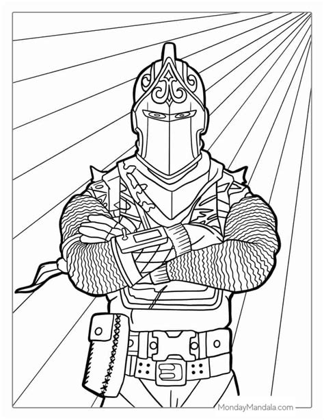 58 Fortnite Coloring Pages (Free PDF Printables)