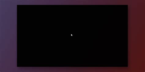 Windows 11 Black Cursor Screen