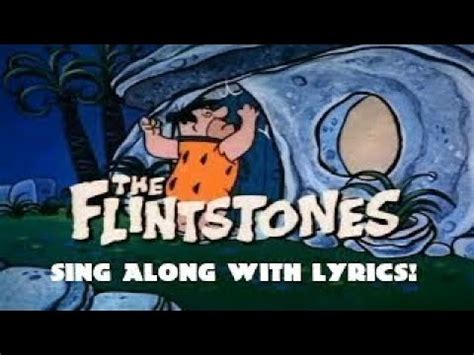 The Flintstones theme song - lyrics on screen Chords - Chordify