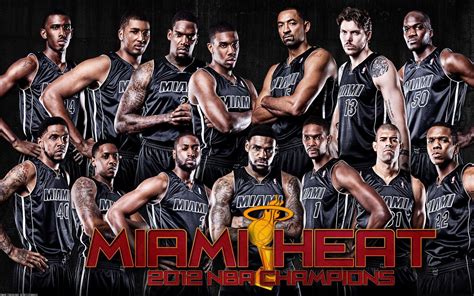 Miami Heat 2016 Roster Wallpapers - Wallpaper Cave